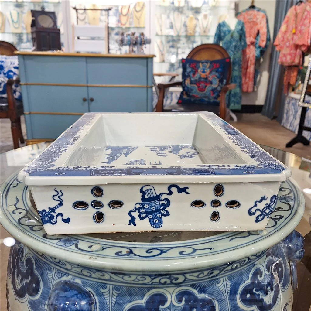 Danny's Fine Porcelain BLUE AND WHITE RECTANGULAR BASIN (CLASSIC) 50112 - Image 5