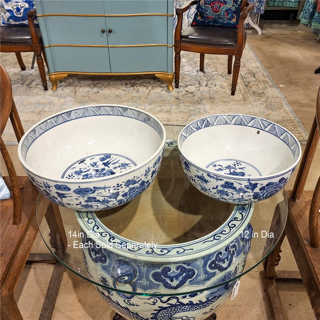 Danny's Fine Porcelain Bowl - Floral - Blue And White Classic 50781 - Image 12