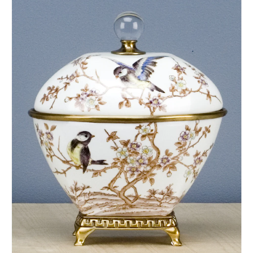 Danny's Fine Porcelain Box With Bronze - Xiamena 60323 - Image 5