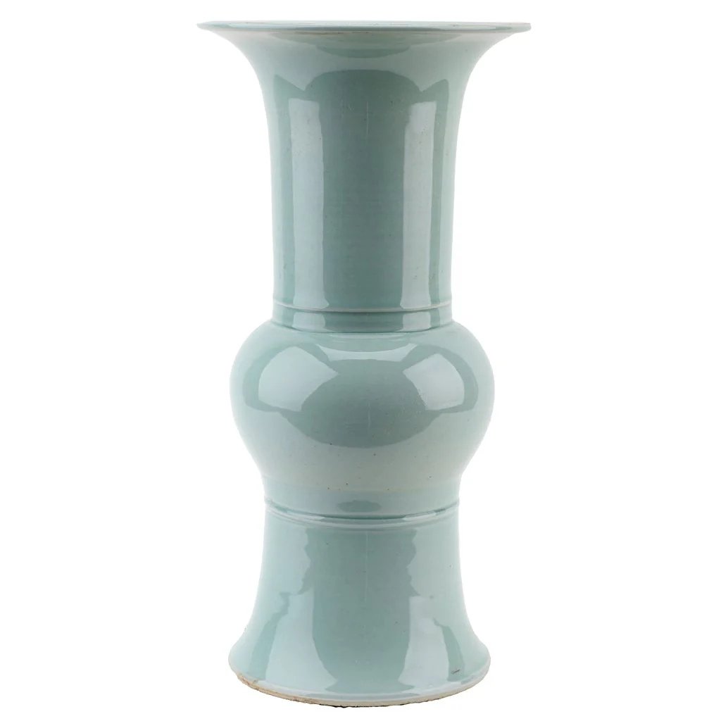 Danny's Fine Porcelain Celedon Elegant Vase 50824