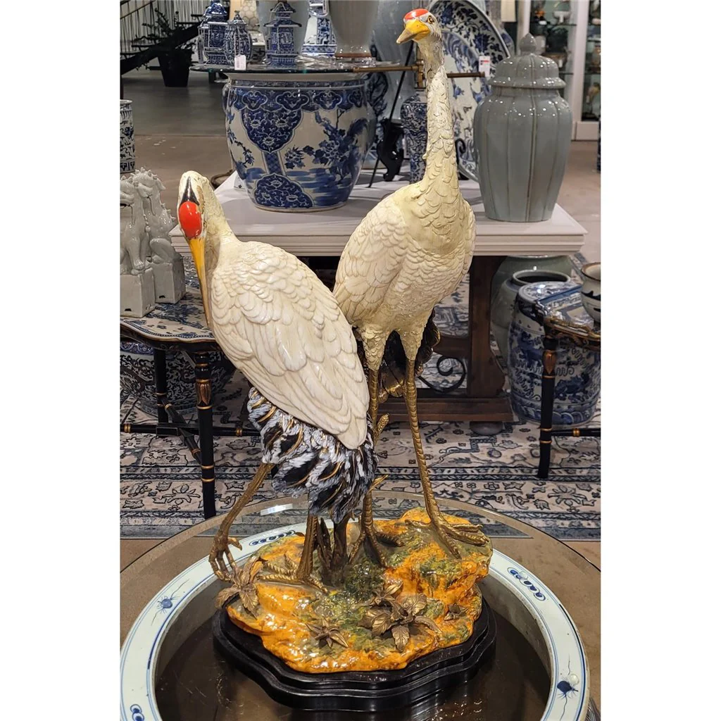 Danny's Fine Porcelain Crane Figurine 60342 - Image 2