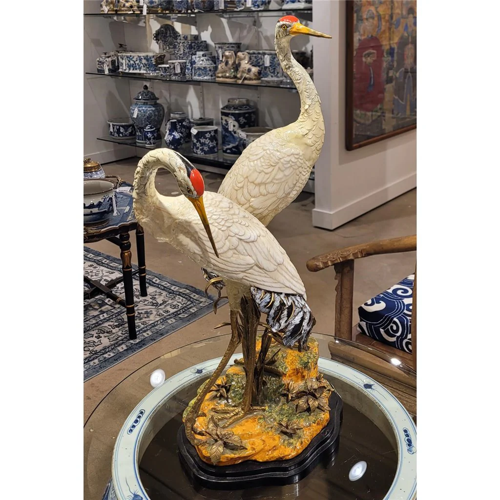 Danny's Fine Porcelain Crane Figurine 60342 - Image 3