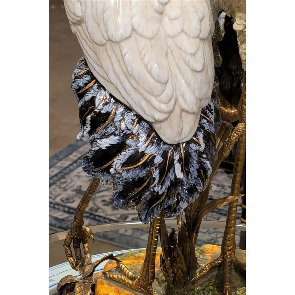 Danny's Fine Porcelain Crane Figurine 60342 - Image 5