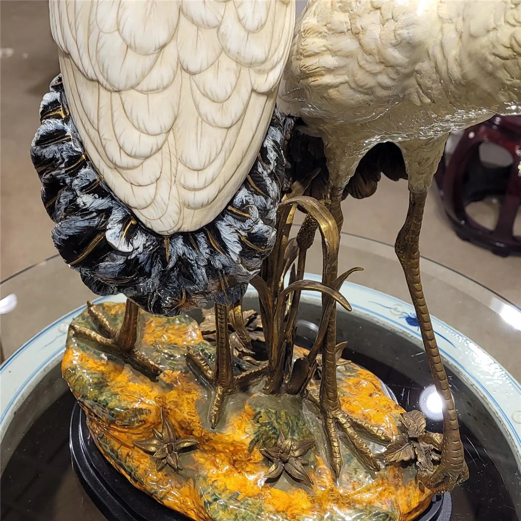 Danny's Fine Porcelain Crane Figurine 60342 - Image 7