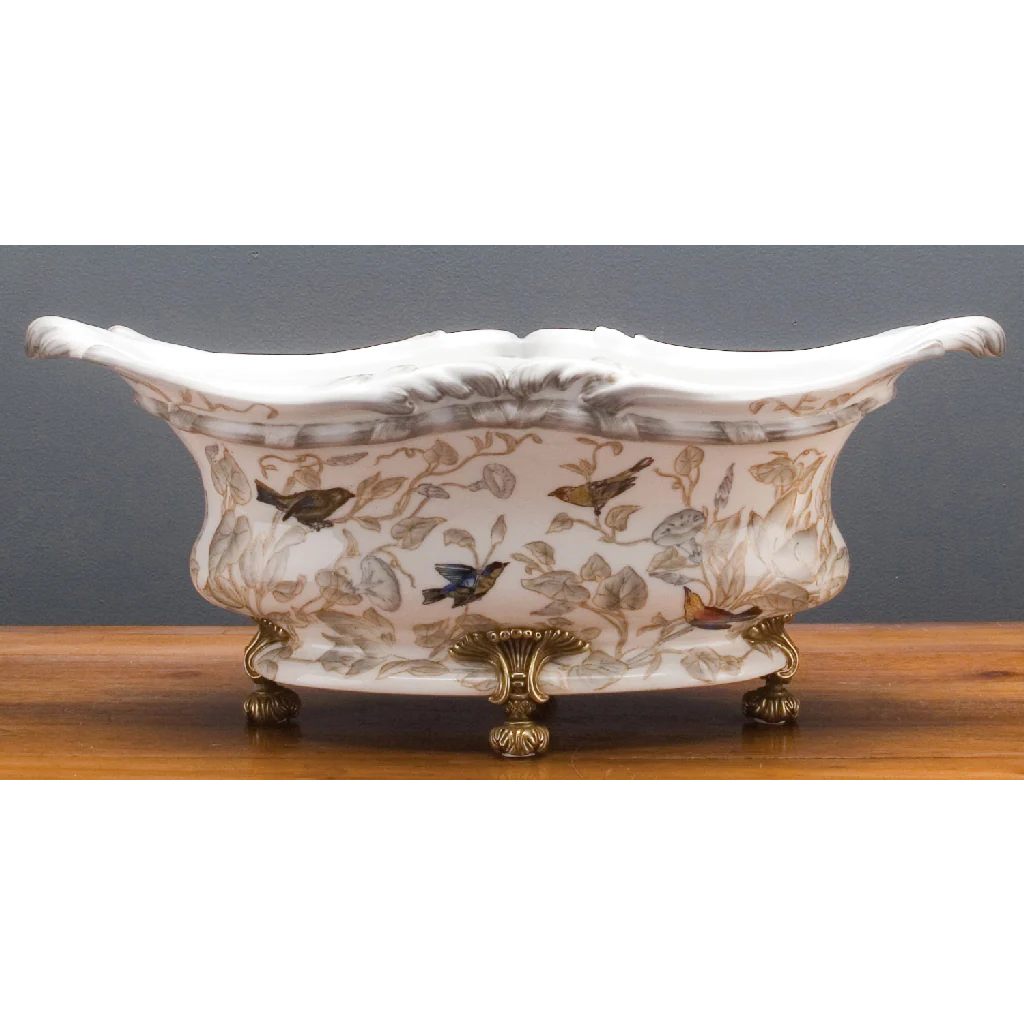 Danny's Fine Porcelain Elongated Basin With Bronze Accent-Tessa 60309 - Image 10