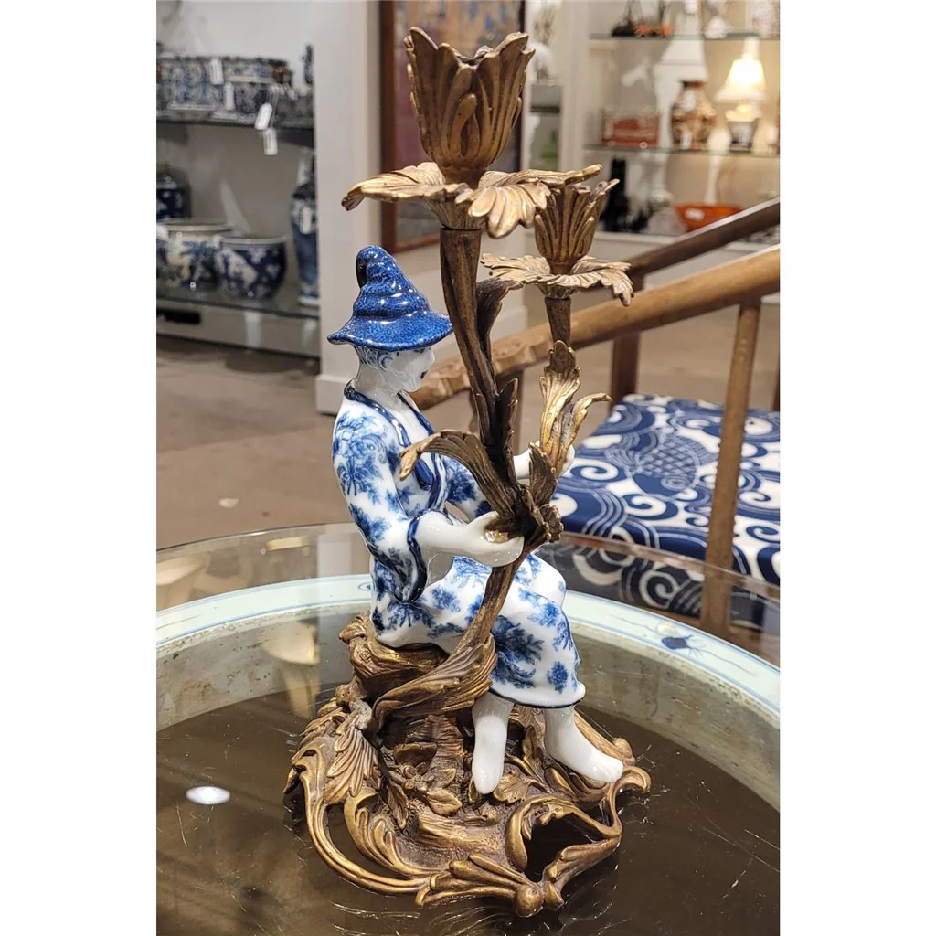 Danny's Fine Porcelain Figurine Candle Holder 14208 - Image 3
