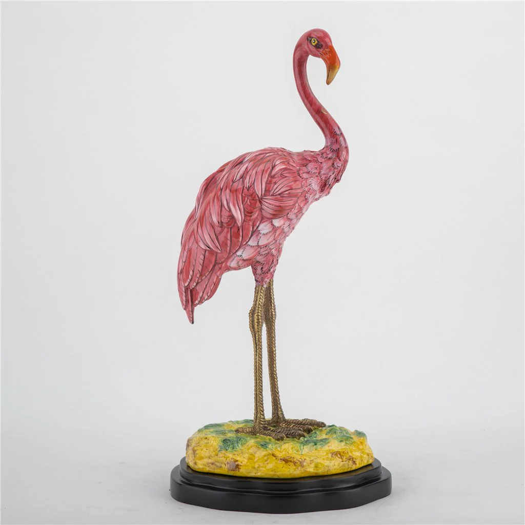 Danny's Fine Porcelain Flamingo - Pink And Red 60998 - Image 3