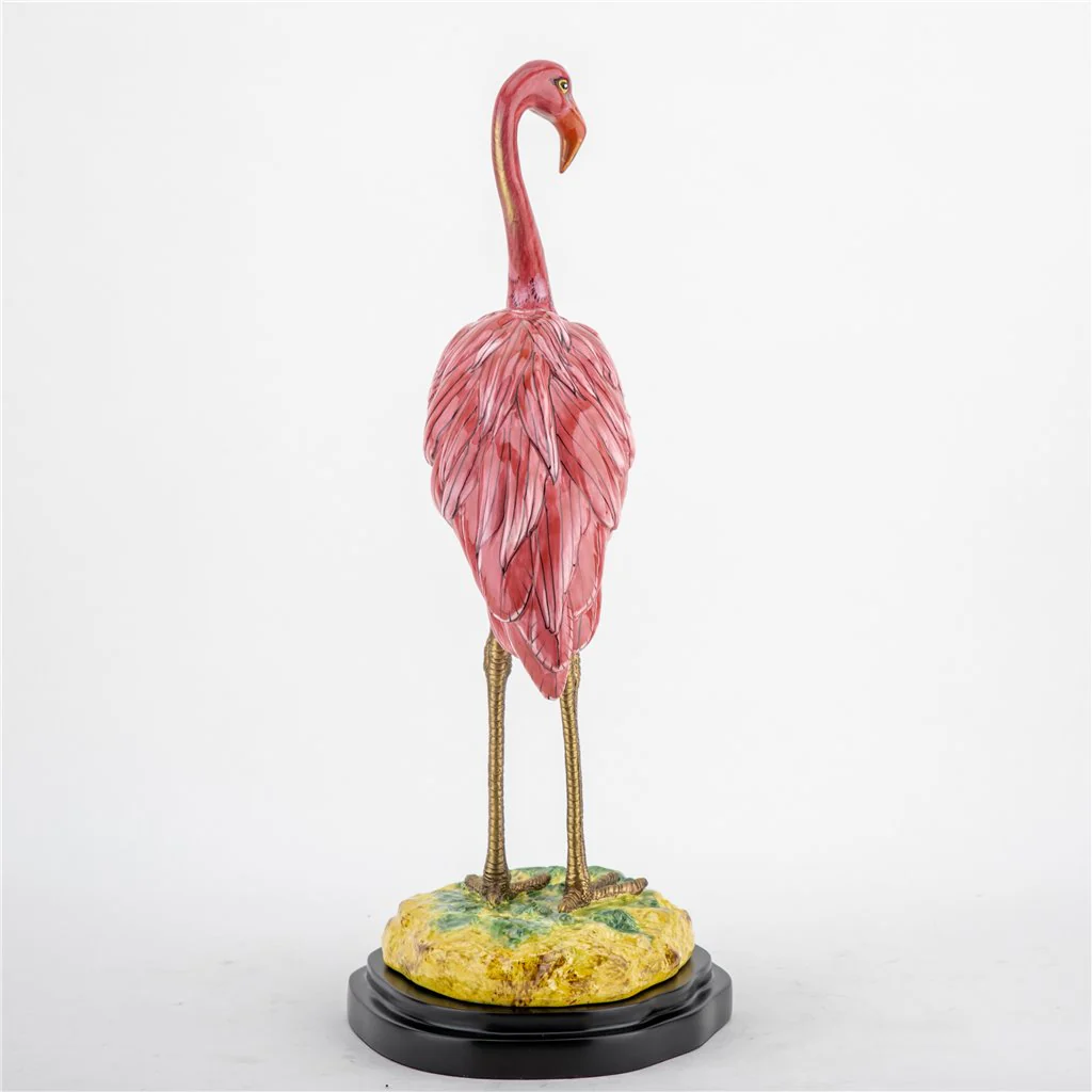 Danny's Fine Porcelain Flamingo - Pink And Red 60998 - Image 4