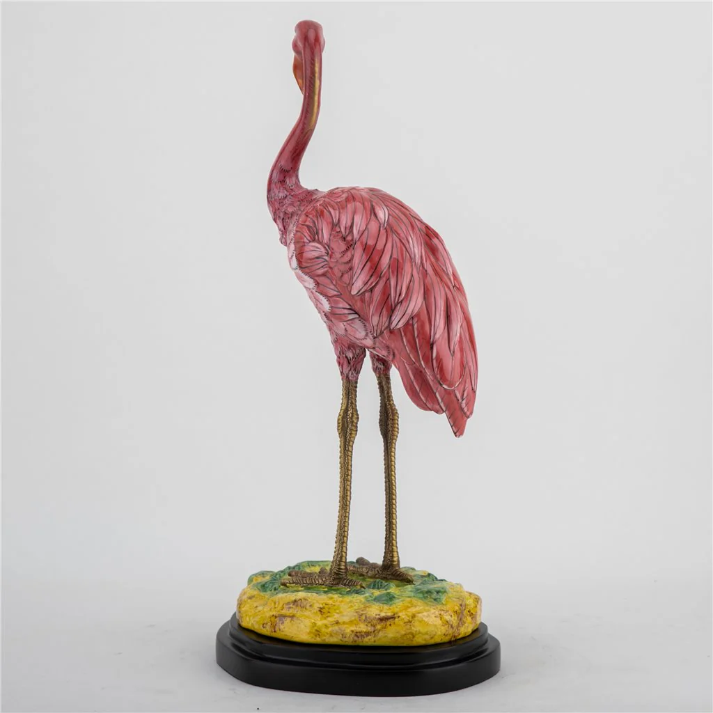 Danny's Fine Porcelain Flamingo - Pink And Red 60998 - Image 5