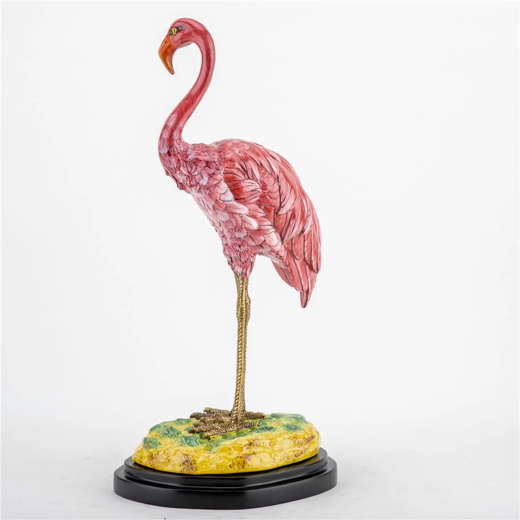 Danny's Fine Porcelain Flamingo - Pink And Red 60998 - Image 6