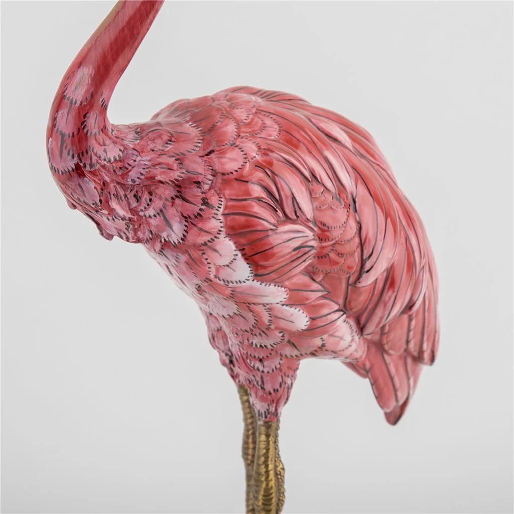 Danny's Fine Porcelain Flamingo - Pink And Red 60998 - Image 8