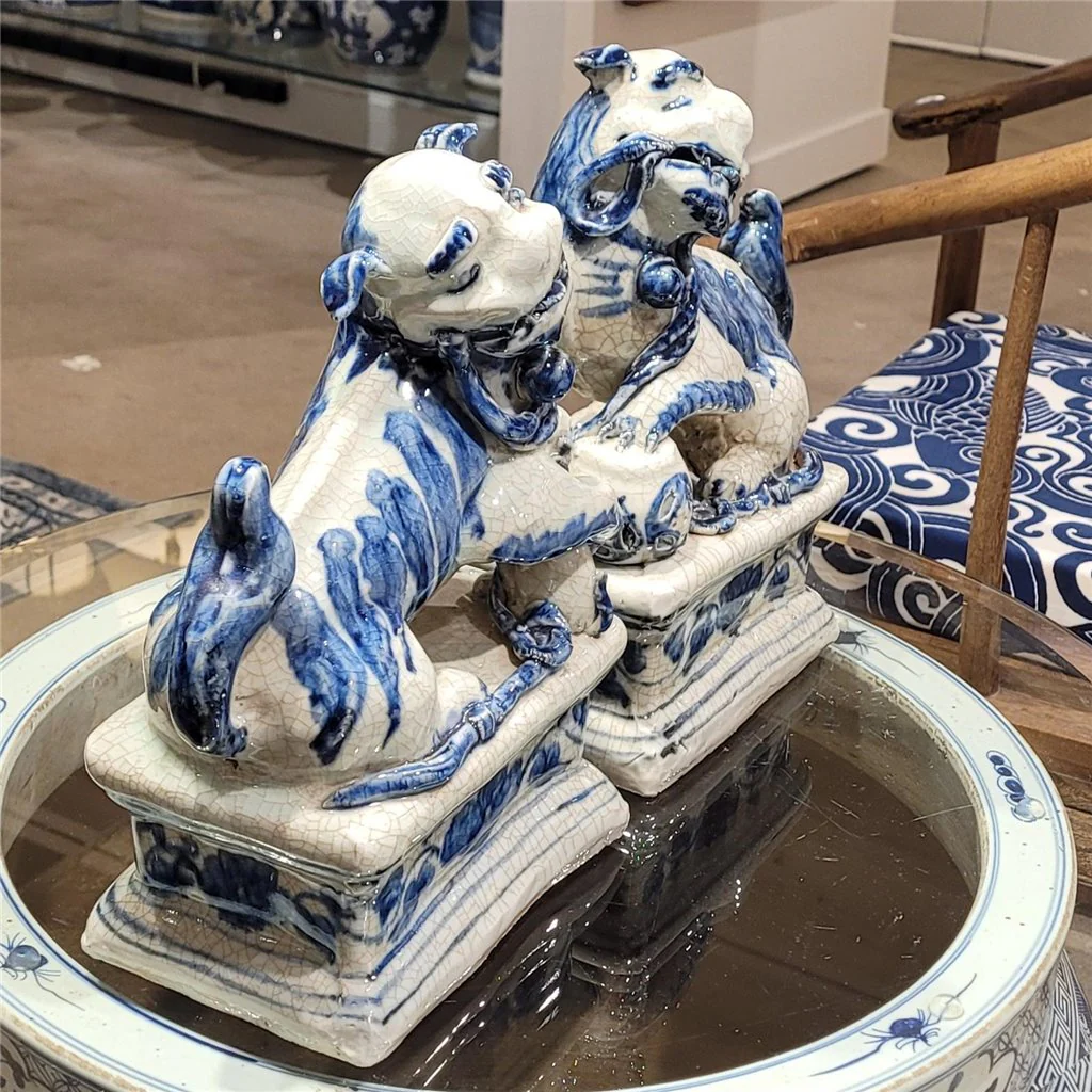 Danny's Fine Porcelain Foo Dogs Pair 50618 - Image 10