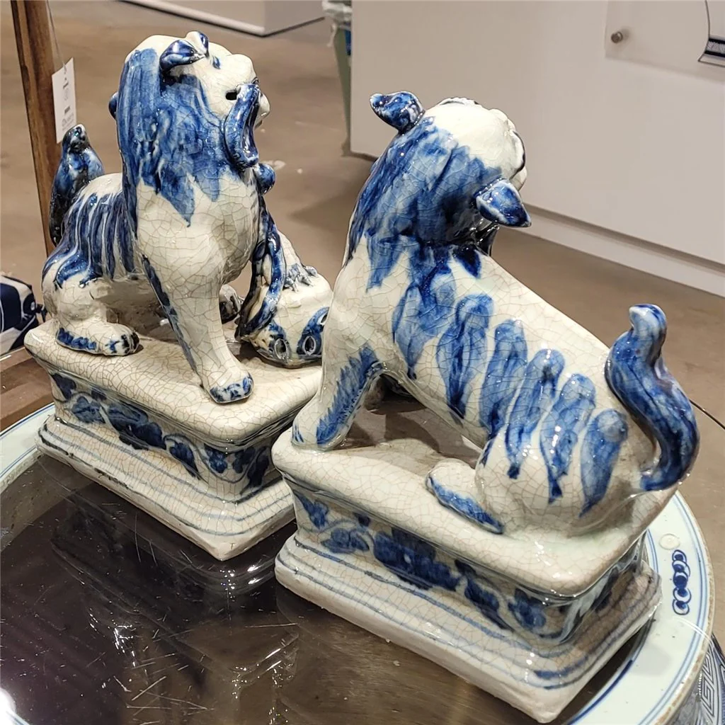 Danny's Fine Porcelain Foo Dogs Pair 50618 - Image 11