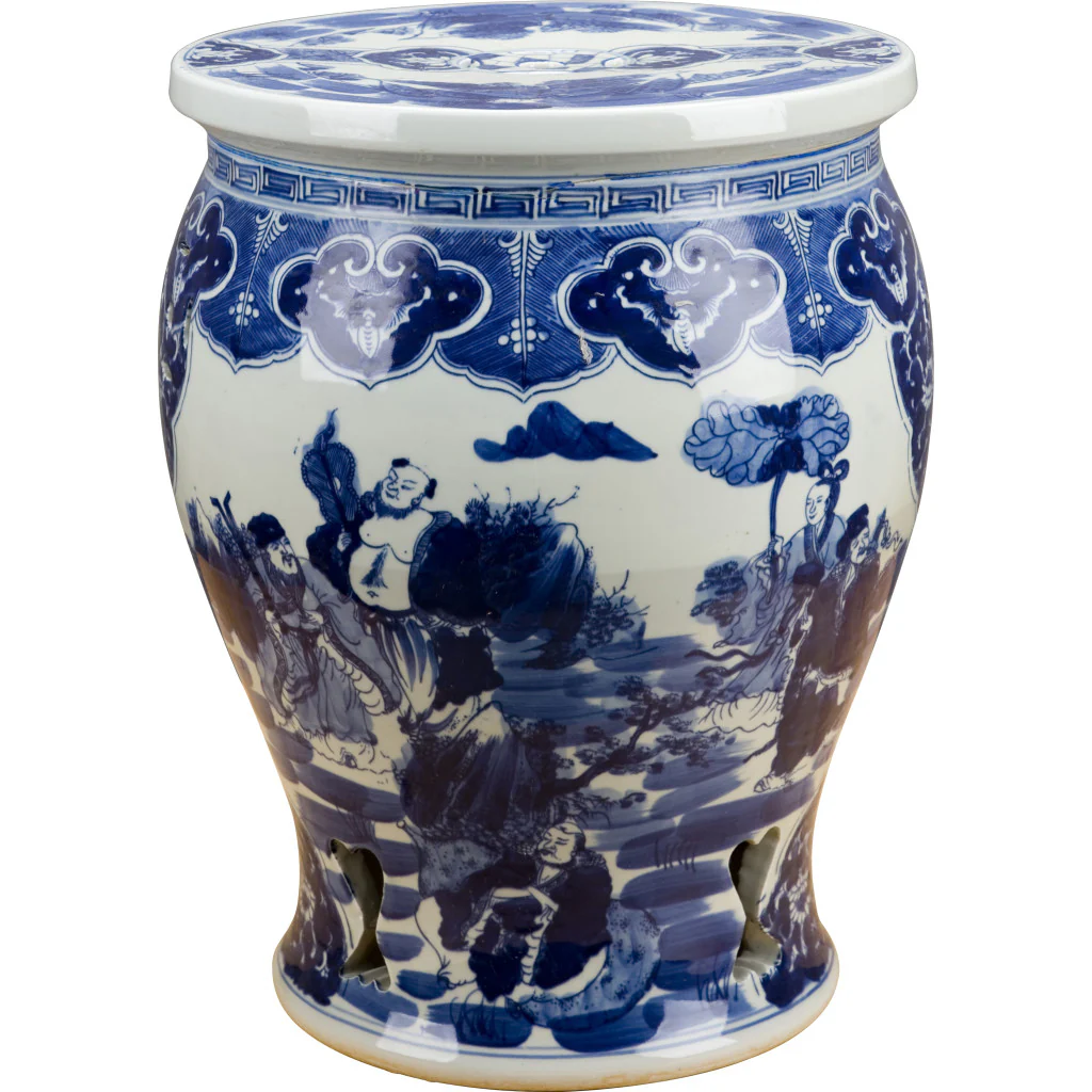 Danny's Fine Porcelain Garden Stool 50568