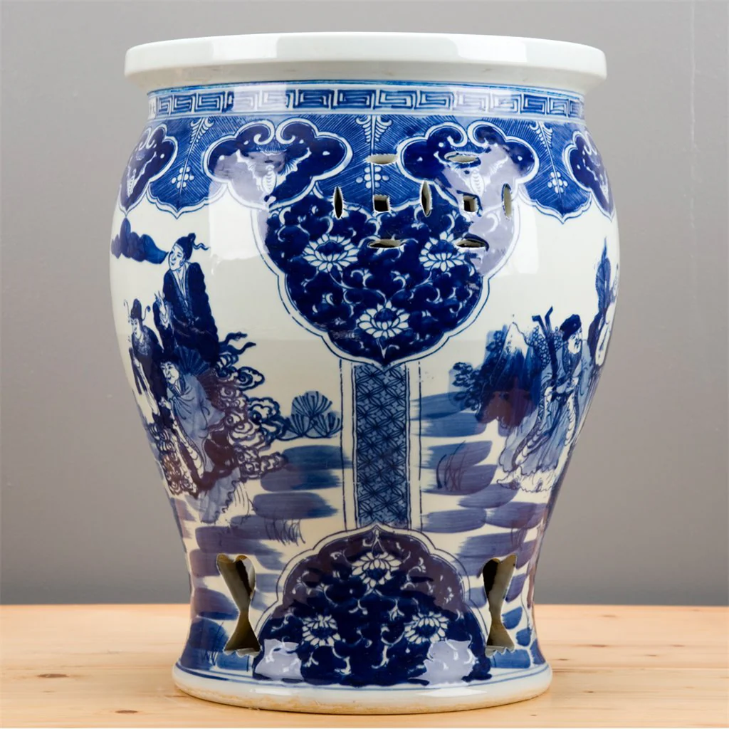 Danny's Fine Porcelain Garden Stool 50568 - Image 5