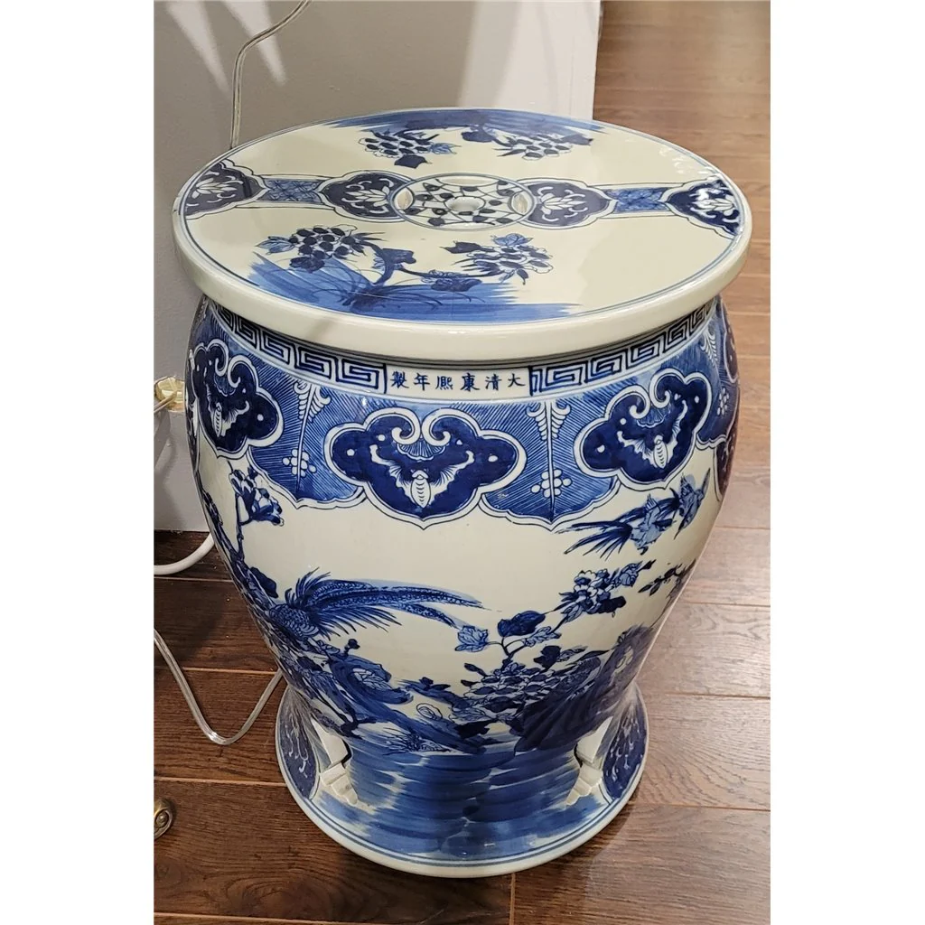 Danny's Fine Porcelain Garden Stool 50569 - Image 10