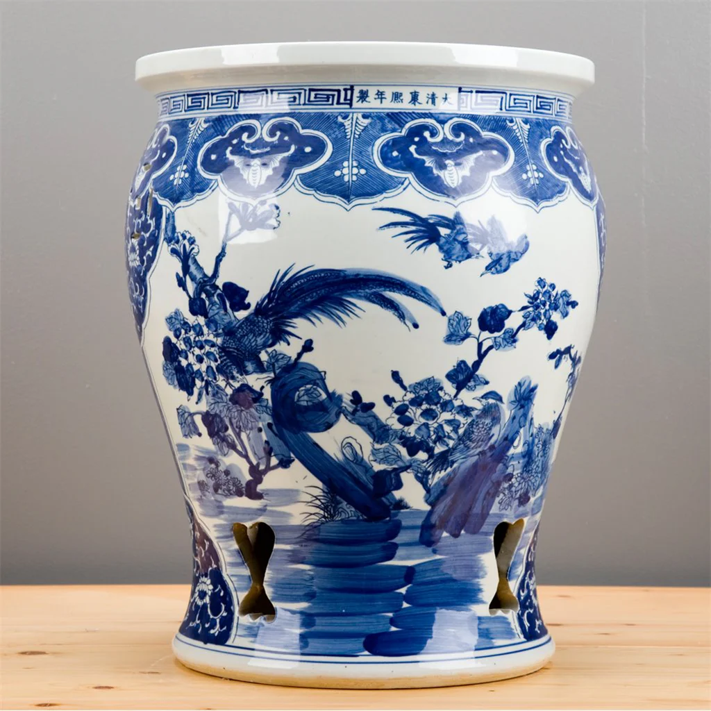 Danny's Fine Porcelain Garden Stool 50569 - Image 3