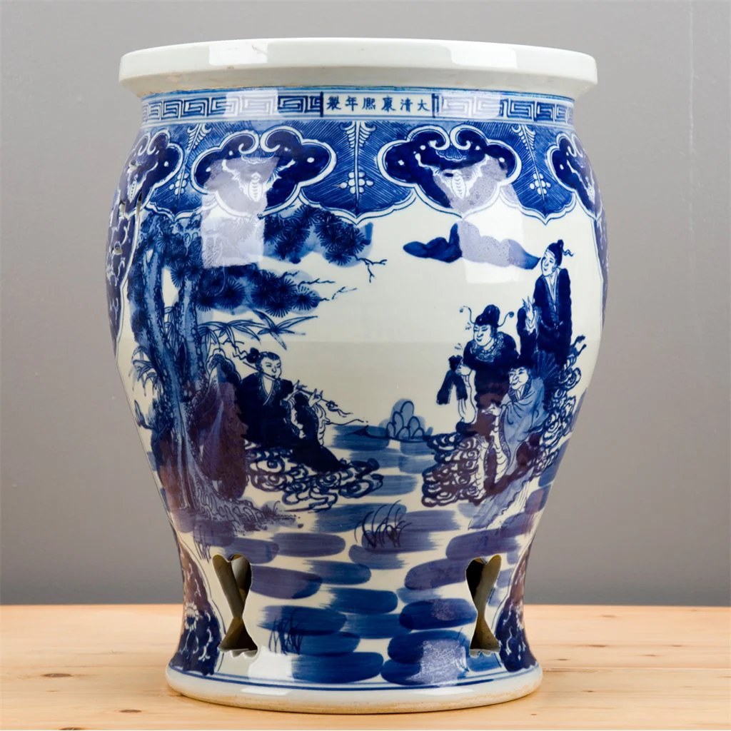 Danny's Fine Porcelain Garden Stool 50569 - Image 5