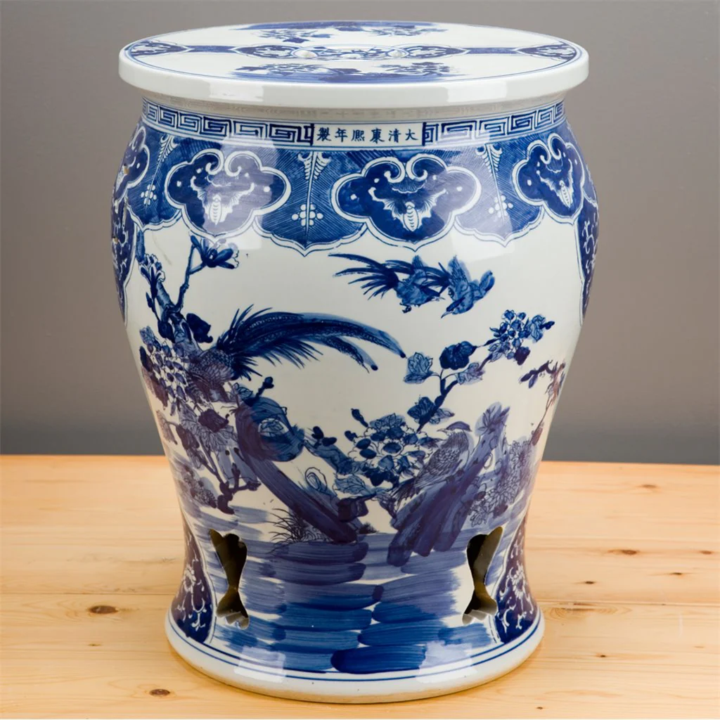 Danny's Fine Porcelain Garden Stool 50569 - Image 6