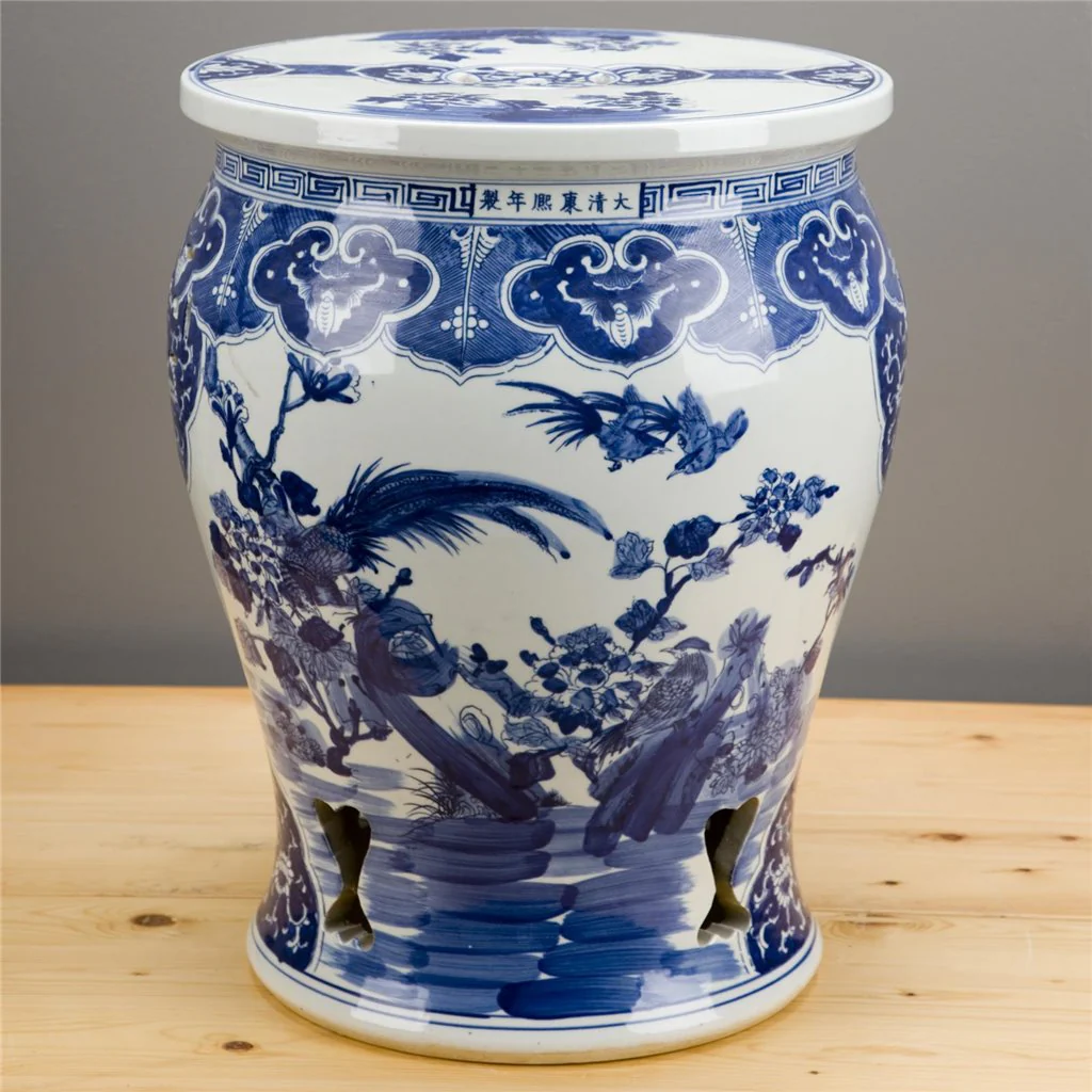 Danny's Fine Porcelain Garden Stool 50569 - Image 7