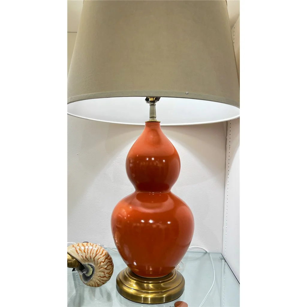 Danny's Fine Porcelain GOURD LAMP - ORANGE 50972-LG - Image 2