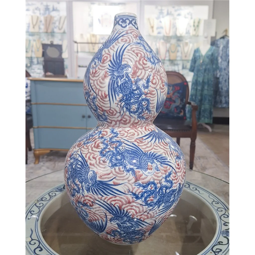 Danny's Fine Porcelain GOURD VASE 50987 - Image 9