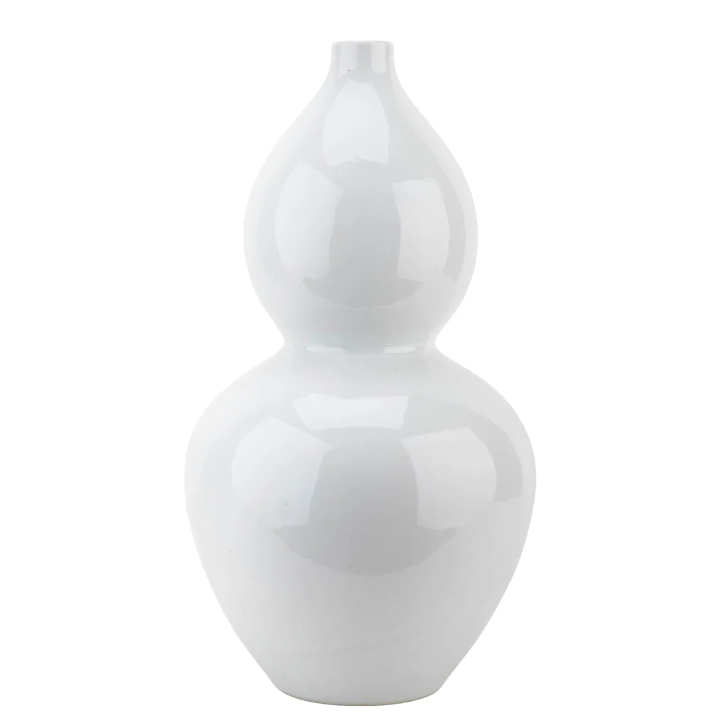 Danny's Fine Porcelain GOURD VASE-WHITE 50971