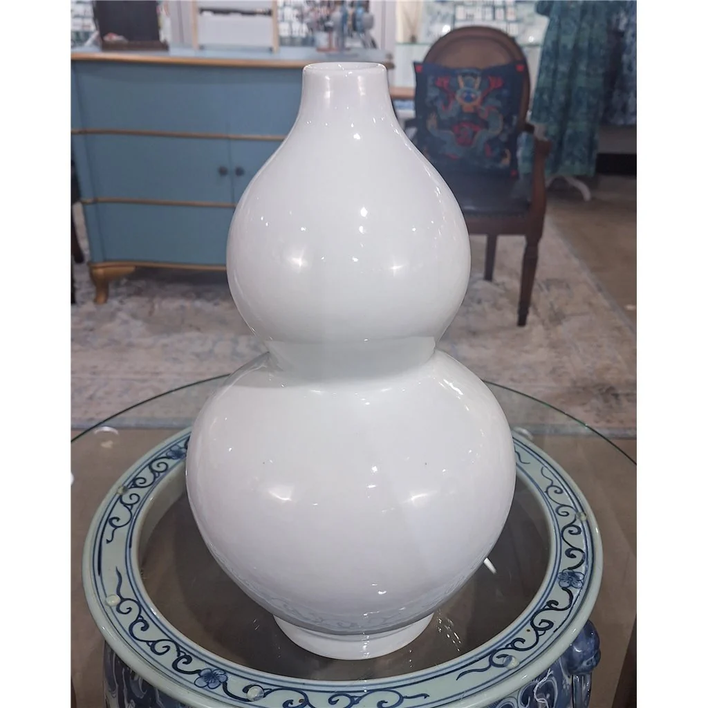 Danny's Fine Porcelain GOURD VASE-WHITE 50971 - Image 12
