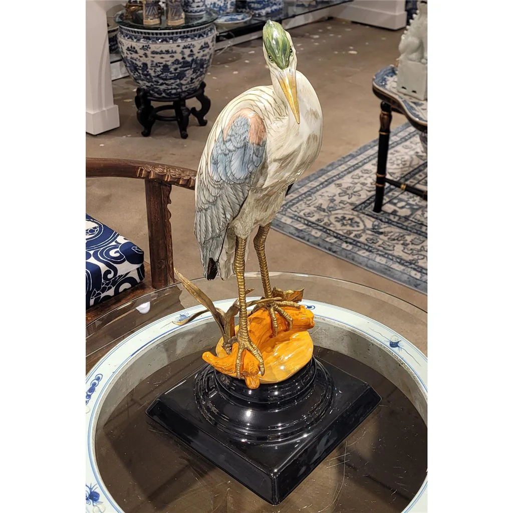 Danny's Fine Porcelain Great Blue Heron 60237 - Image 7