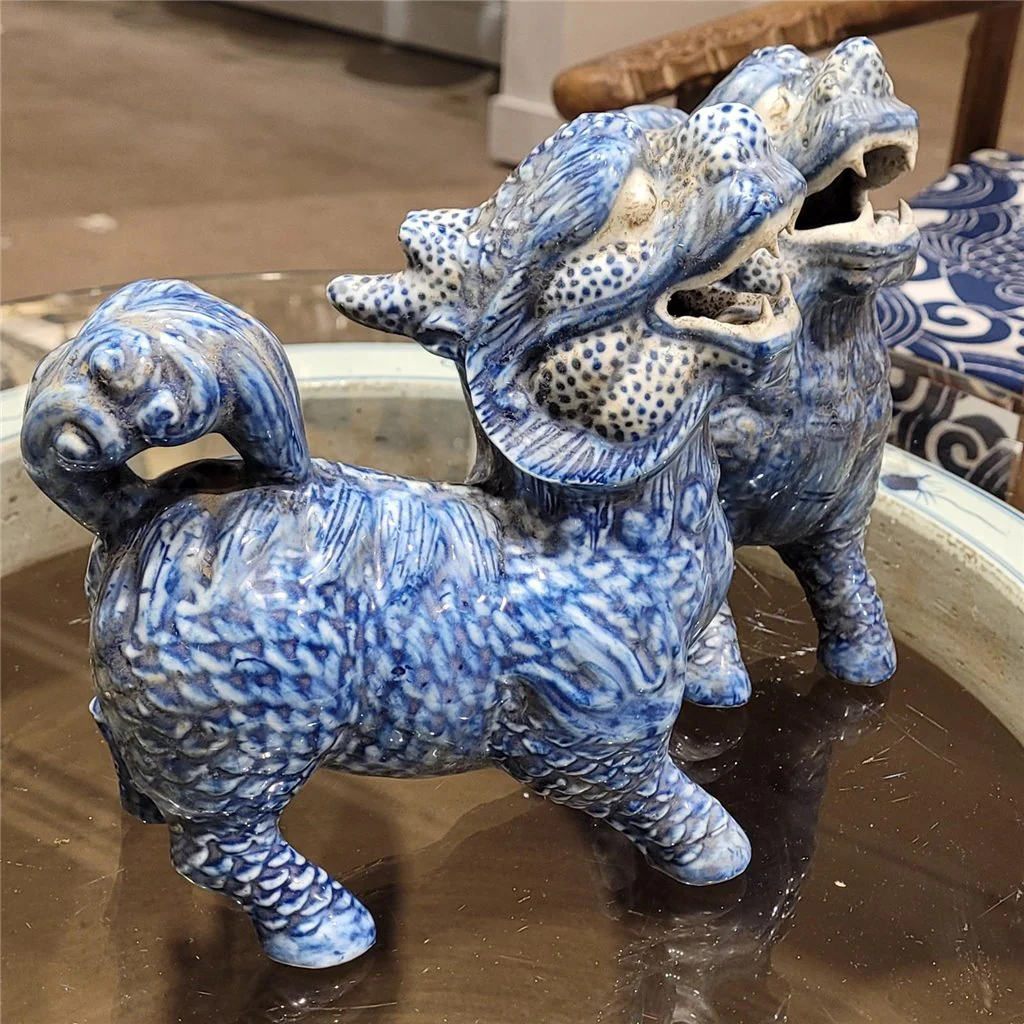 Danny's Fine Porcelain Hand Made Lion Large Pair 50825 - Image 16