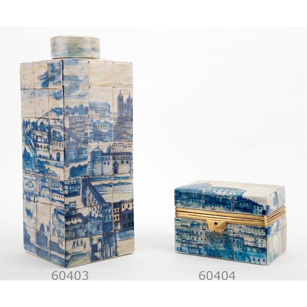 Danny's Fine Porcelain Jar-Azure Village 60403 - Image 12