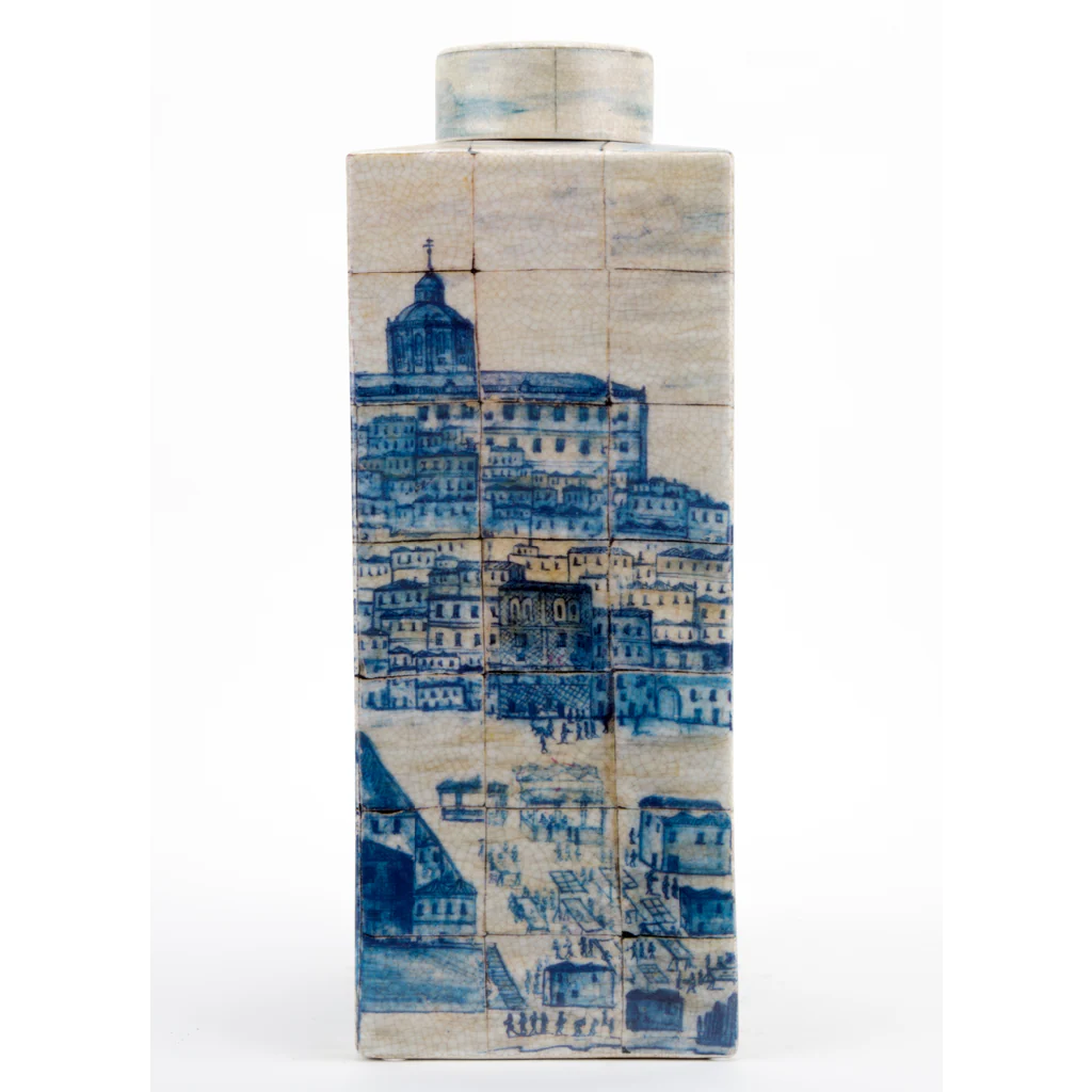 Danny's Fine Porcelain Jar-Azure Village 60403 - Image 3