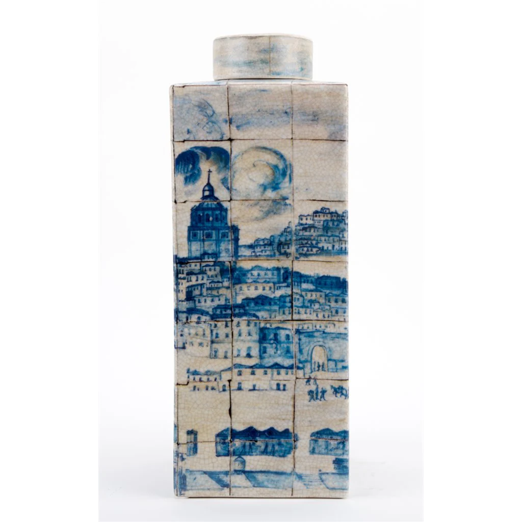 Danny's Fine Porcelain Jar-Azure Village 60403 - Image 7