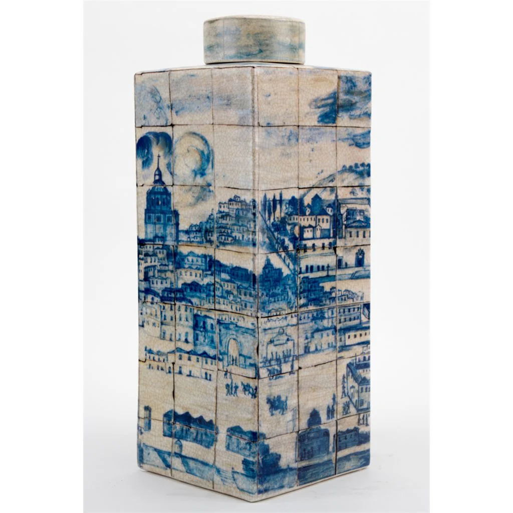 Danny's Fine Porcelain Jar-Azure Village 60403 - Image 8