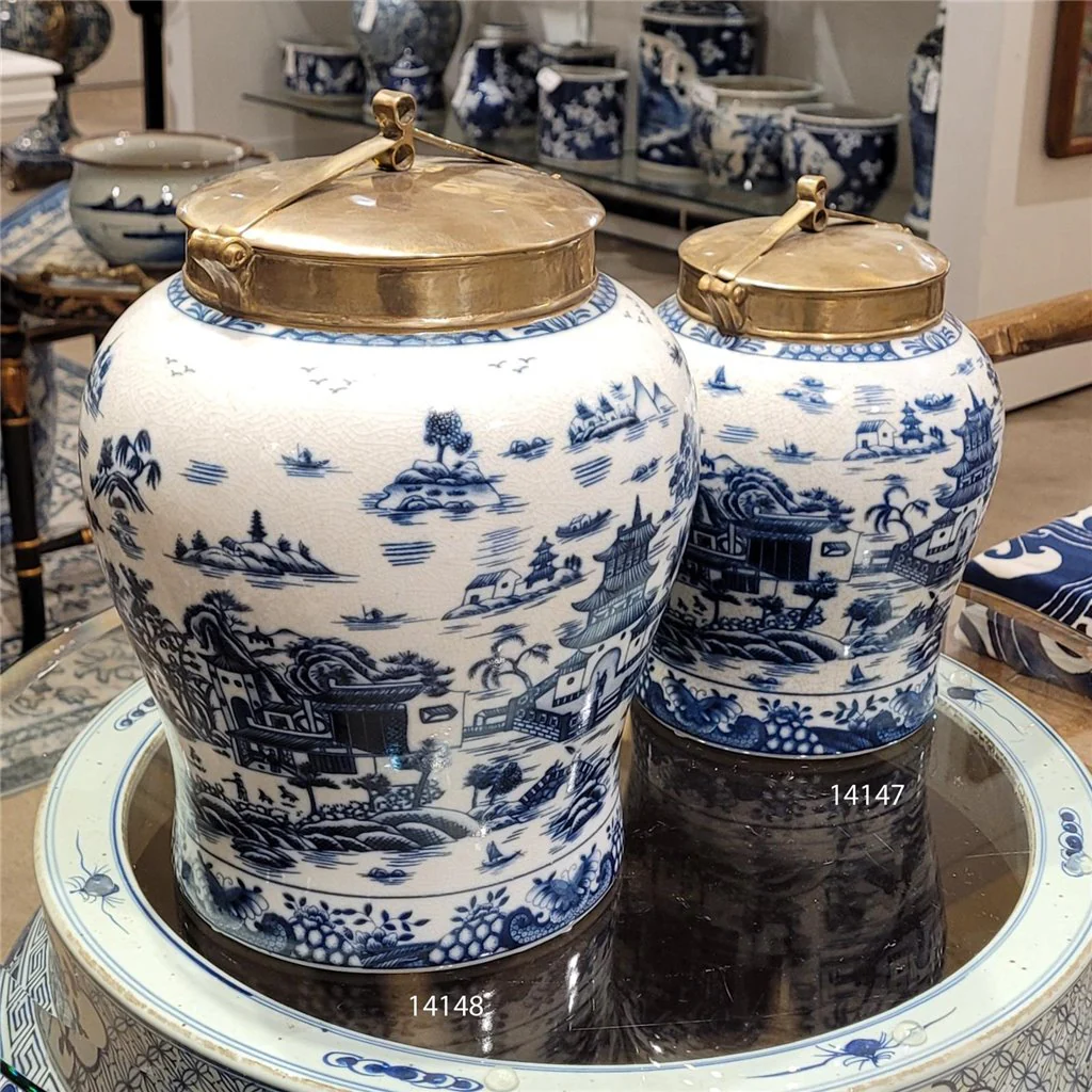 Danny's Fine Porcelain Jar - Blue Willow 14147 - Image 10