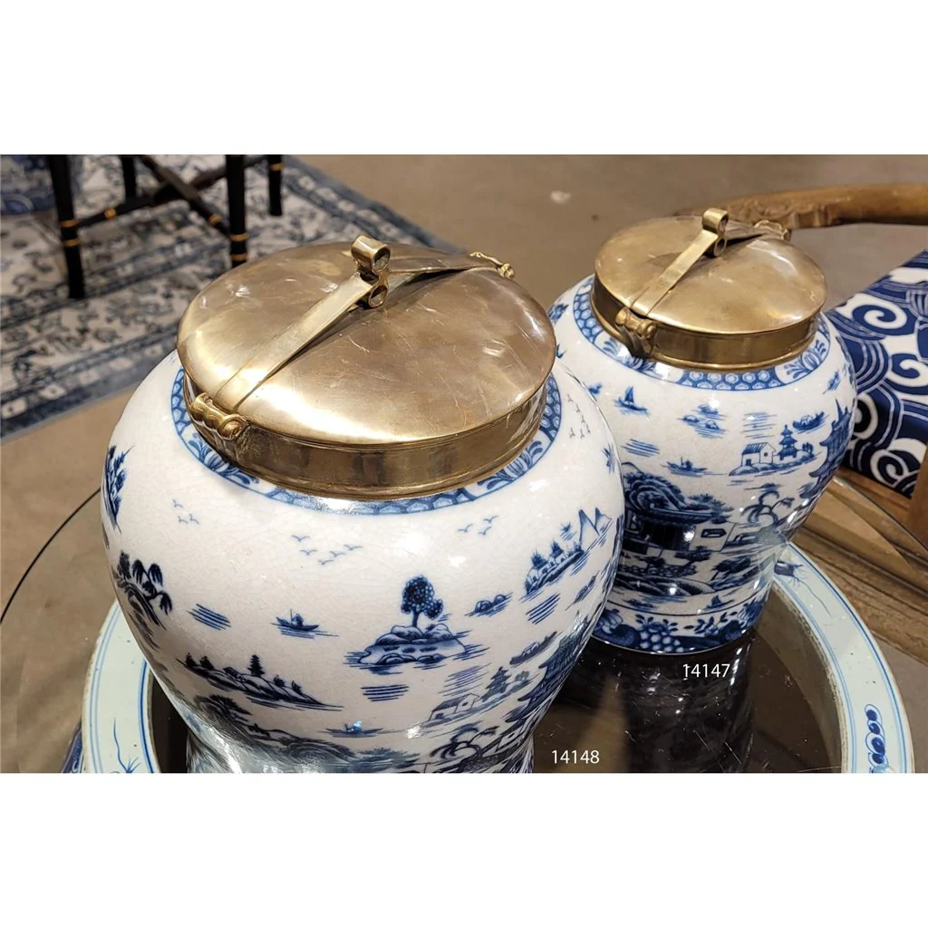 Danny's Fine Porcelain Jar - Blue Willow 14148 - Image 10
