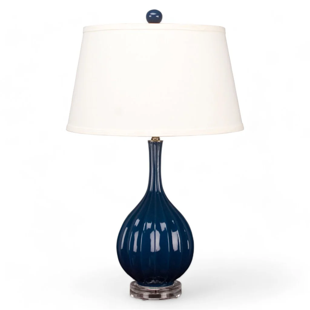 Danny's Fine Porcelain Lamp - Blue (2-830-17) 40705-LA