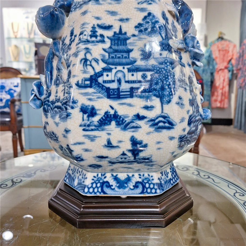 Danny's Fine Porcelain Lamp - Blue Willow (125-16-Be) 14260-L - Image 6