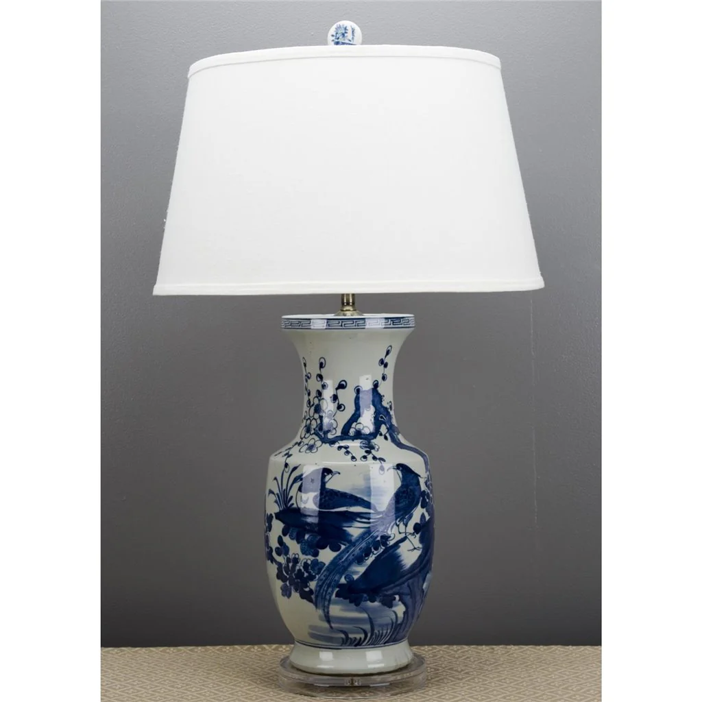 Danny's Fine Porcelain Lamp - Classic B/W 50548-LA - Image 2