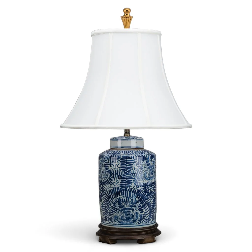 Danny's Fine Porcelain Lamp - Classic B/W 50552-L