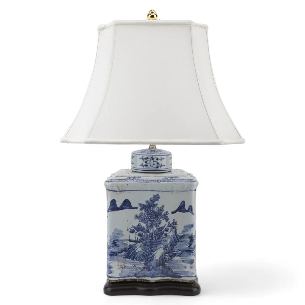 Danny's Fine Porcelain Lamp - Classic B/W 50721-L