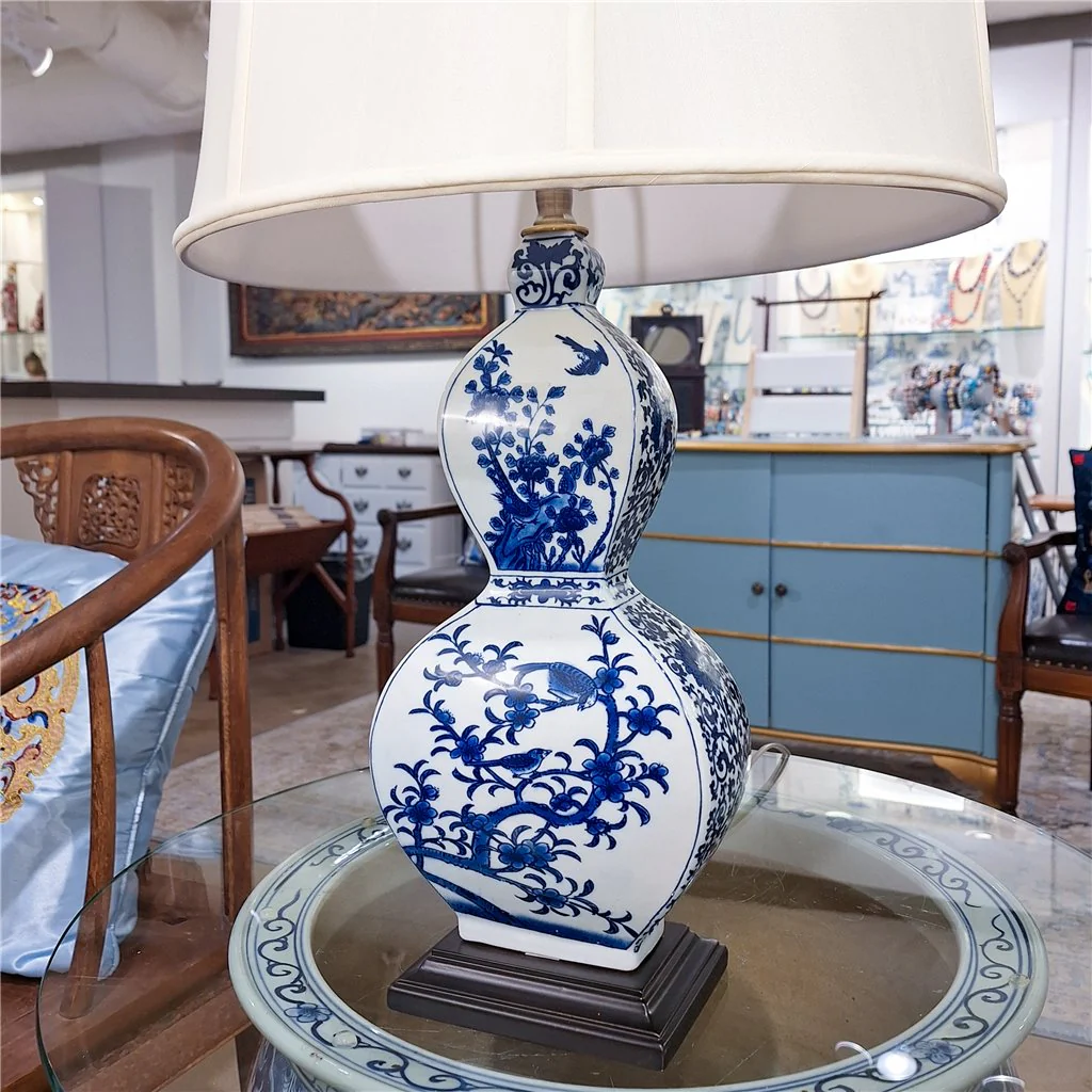 Danny's Fine Porcelain Lamp - Classic B/W 50739-L - Image 3
