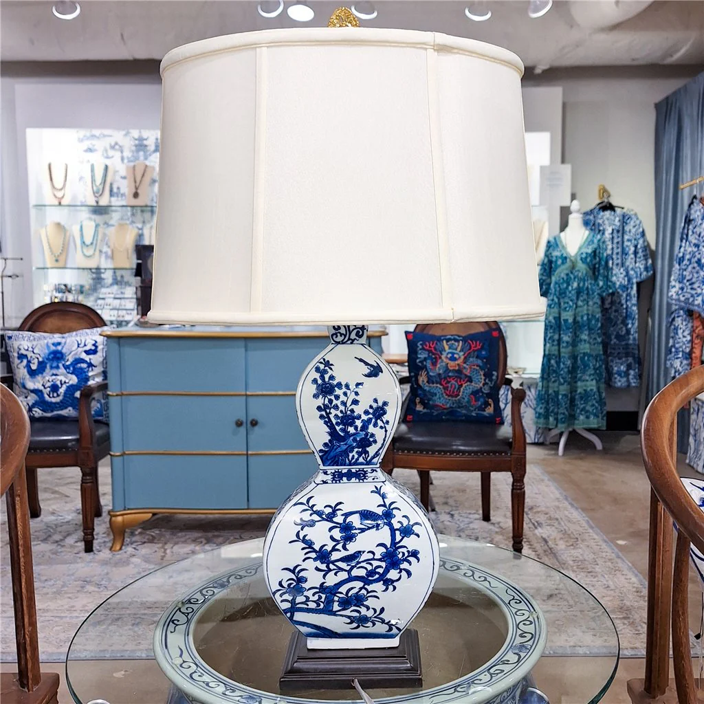 Danny's Fine Porcelain Lamp - Classic B/W 50739-L - Image 5