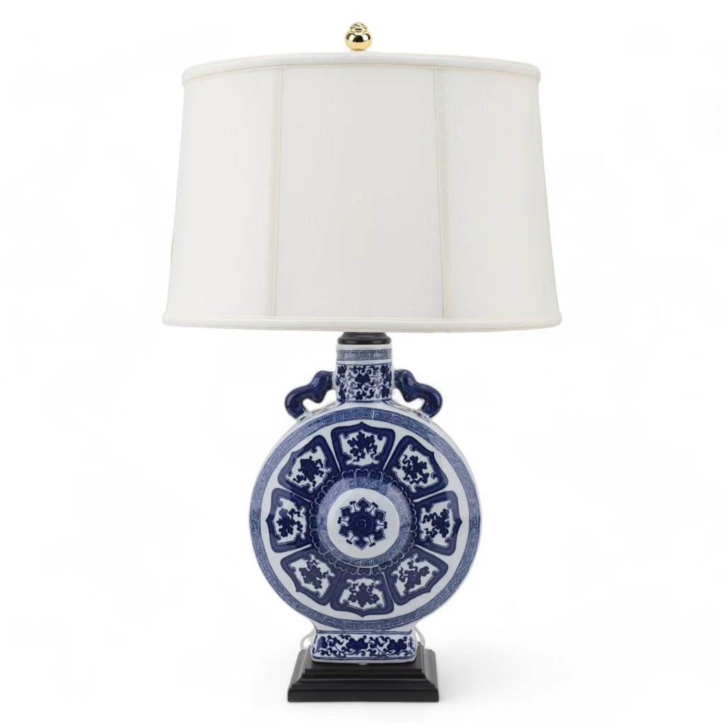Danny's Fine Porcelain Lamp - Classic B/W 50742-L