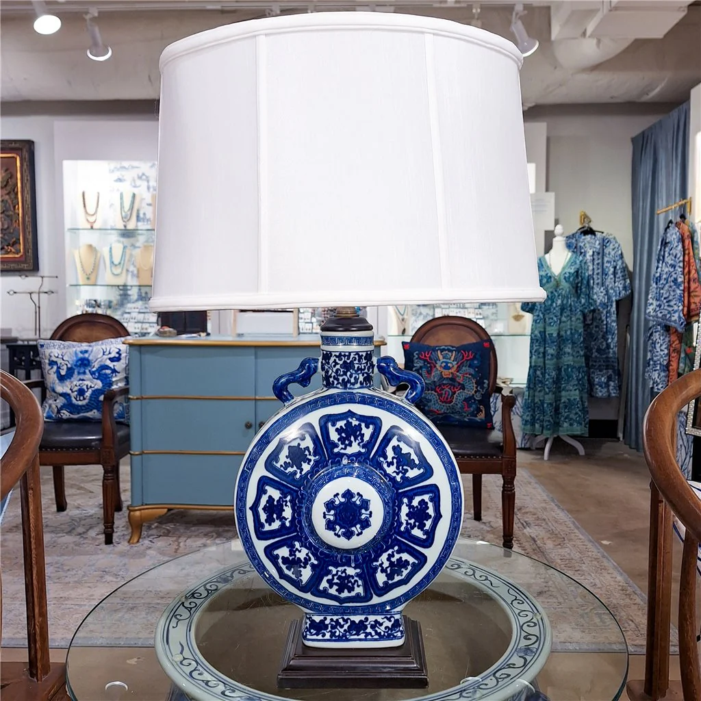 Danny's Fine Porcelain Lamp - Classic B/W 50742-L - Image 2