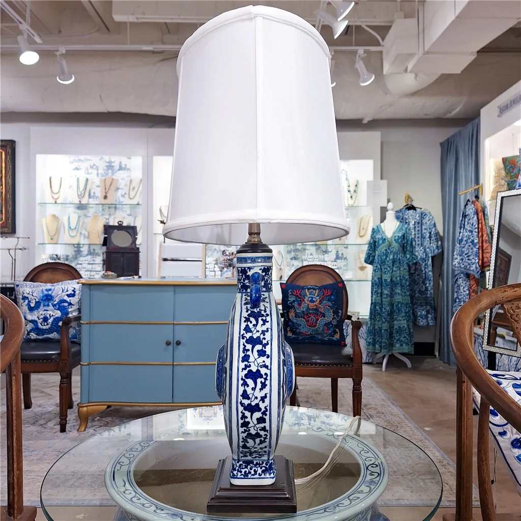 Danny's Fine Porcelain Lamp - Classic B/W 50742-L - Image 4