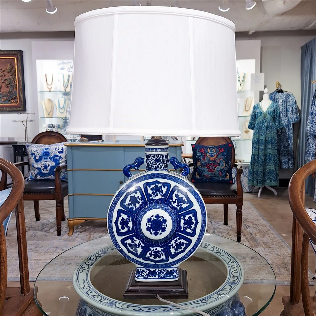 Danny's Fine Porcelain Lamp - Classic B/W 50742-L - Image 5