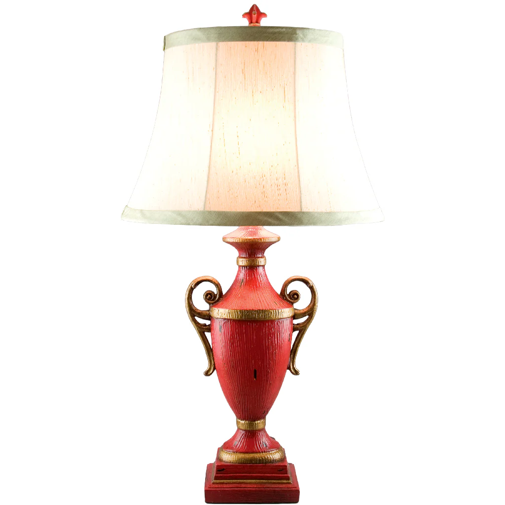 Danny's Fine Porcelain Lamp,Greco-Cherry N1165