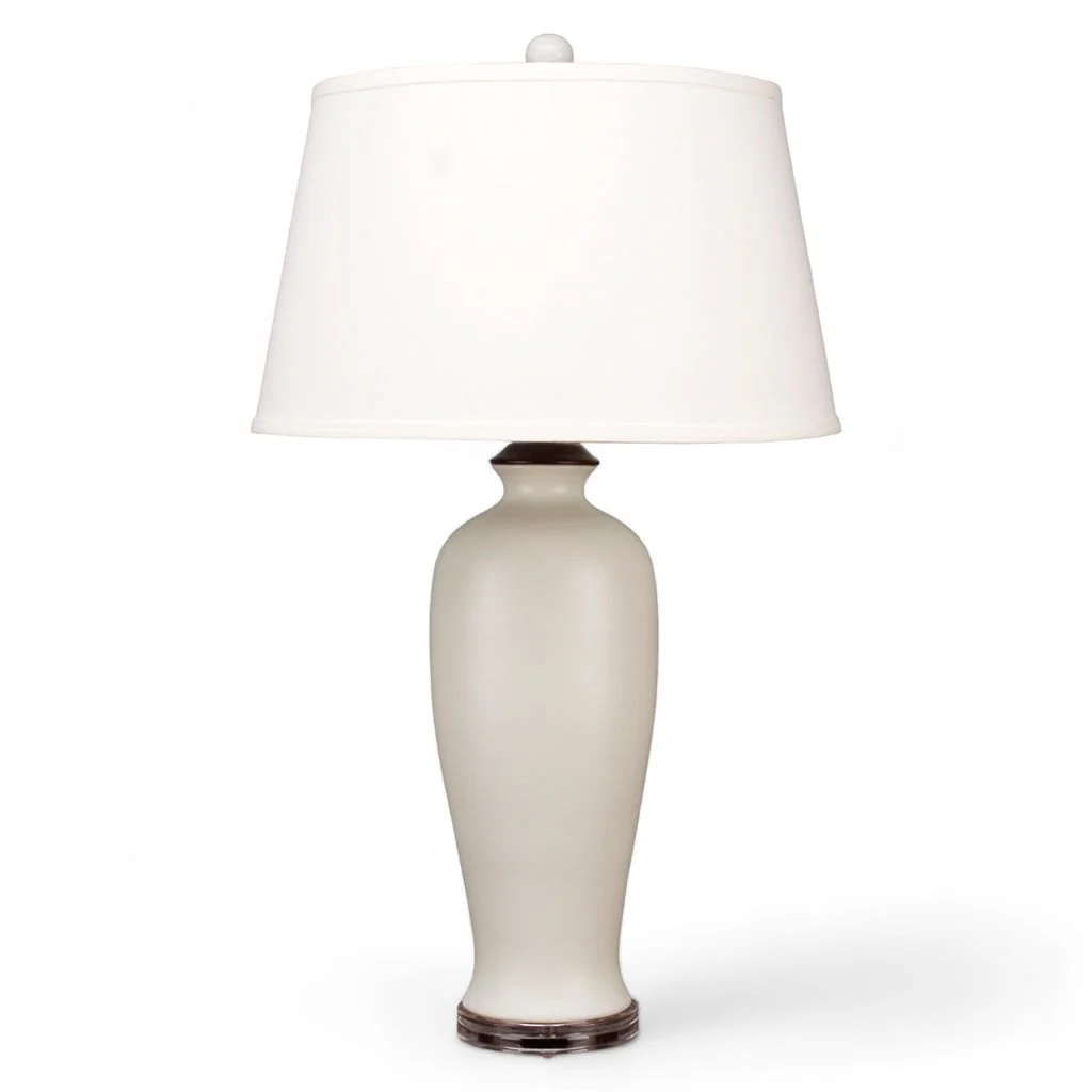 Danny's Fine Porcelain Lamp - Matted Off White (2-830-19) 40706-LA