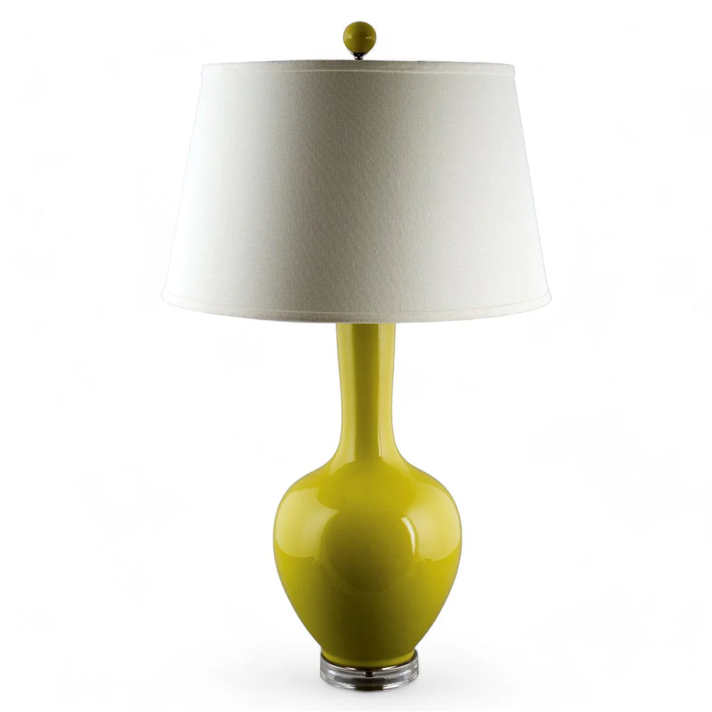 Danny's Fine Porcelain Lamp - Vibrant Yellow 40802-LA